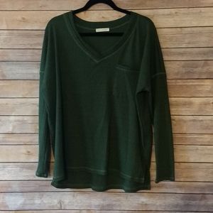 NWOT Waffle knit loose sweater